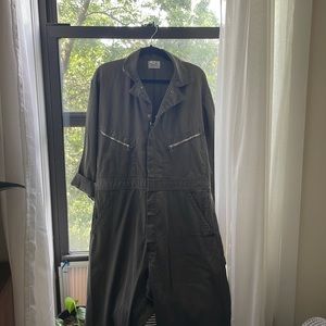 Dickies Coverall Green Jumpsuit